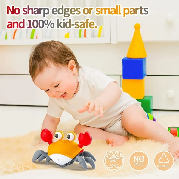 Dancing Crab Run Away Interactive Toy 3