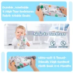 Soft Cloth Baby Books sensory 1