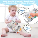 Soft Cloth Baby Books sensory 1