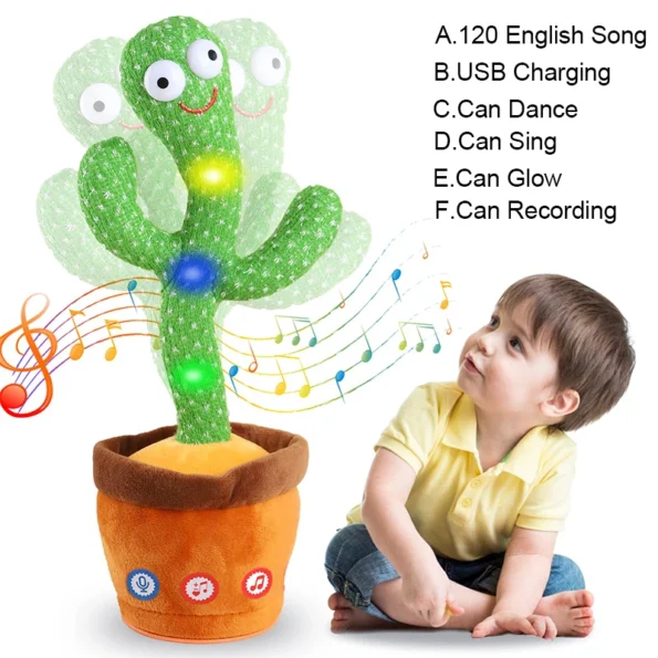 Dancing Cactus Toys Interactive Talking 1