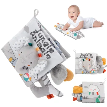 Soft Cloth Baby Books sensory 1