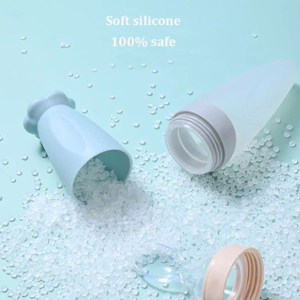 Squeezing Sillicone Bottle Feeding Spoon 5